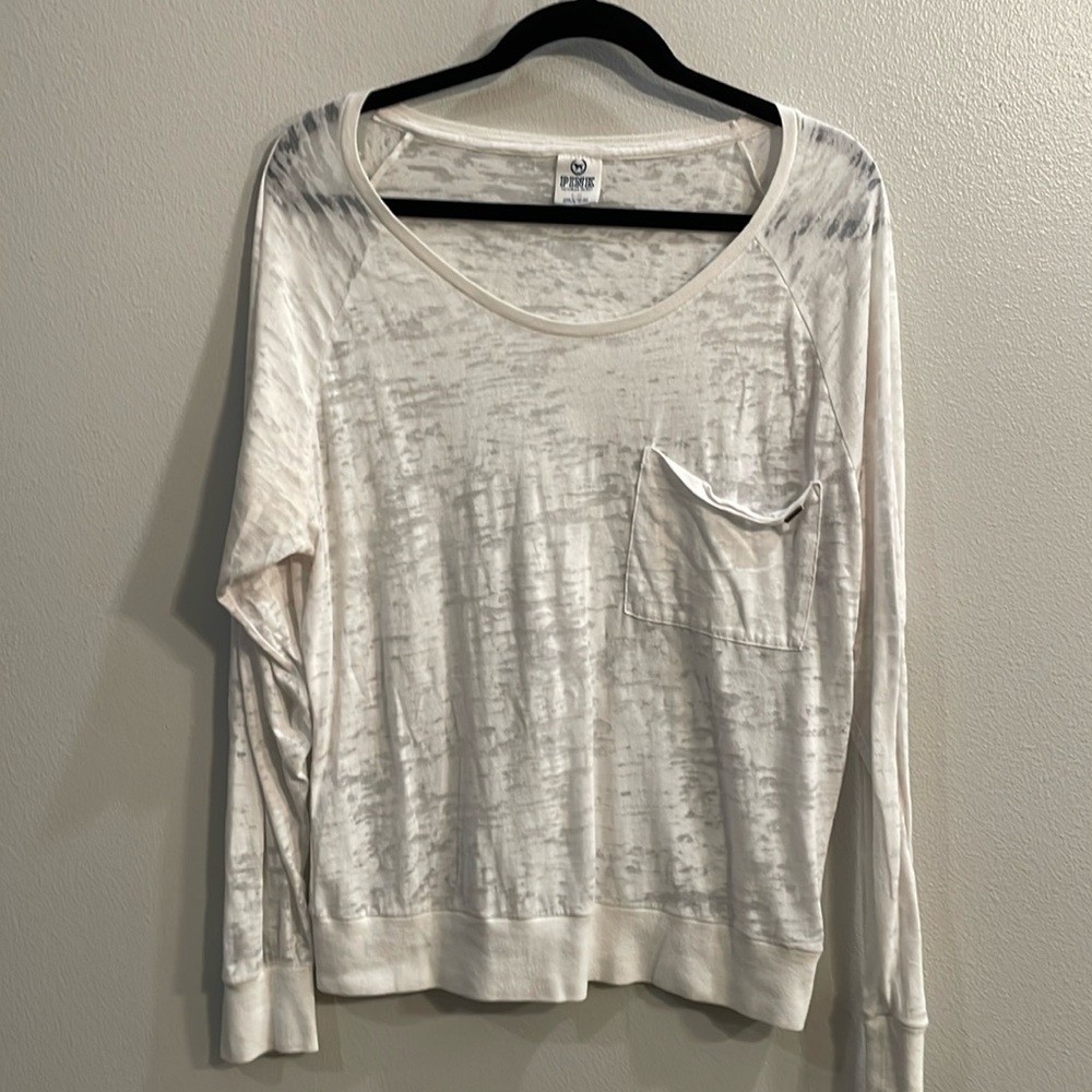 Long sleeve burnout